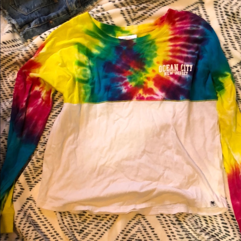 Oceancity New Jersey long sleeved tydie longsleeve